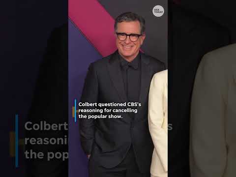 Colbert fires back over 'Late Show' cancellation Shorts