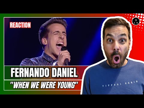 FERNANDO DANIEL - When We Were Young by Adele | The Voice PORTUGAL | REACTION | BEST Audition EVER?