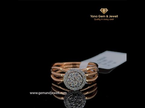 Elegant Design With Rose Gold Diamond Women Ring for Marriage Anniversary Gift | Yana Gem and Jewell