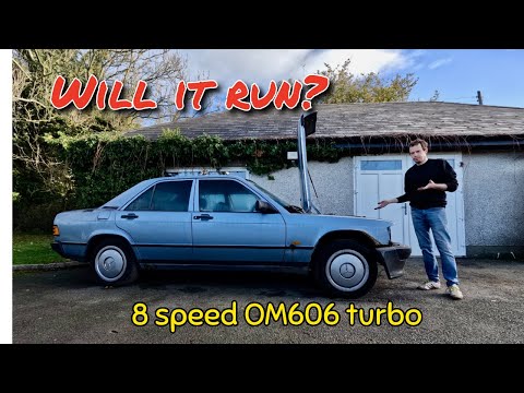 Trying to start the Mercedes om606 8 speed turbo diesel
