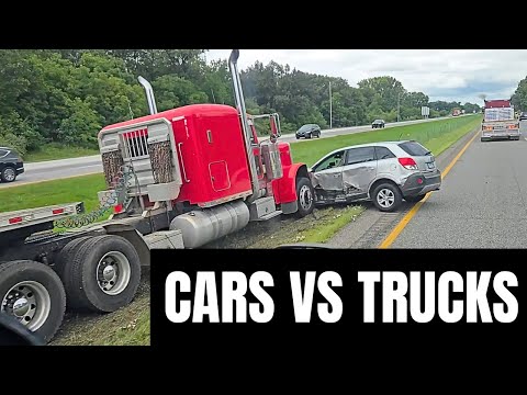 Cars vs Semi Trucks
