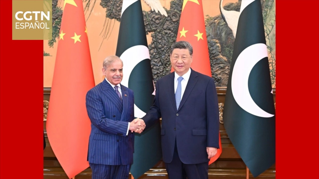 Presidente Xi Jinping se reúne con el primer ministro pakistaní, Shehbaz Sharif, en Beijing