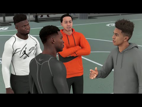 Crazy 2v2 Basketball vs Zion Williamson! NBA 2K21 My Career EP 13