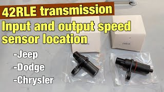42rle input and output speed sensor location (replacement)