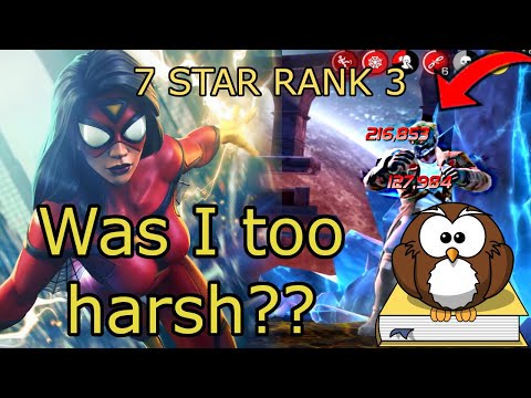 7* RANK 3 Spiderwoman: Better than I thought? - Marvel Contest of Champions
