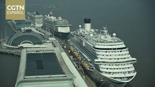 Más de 8.000 viajeros de cruceros internacionales impulsan el turismo de Shanghai