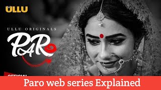 Paro web series | web series explain Hindi