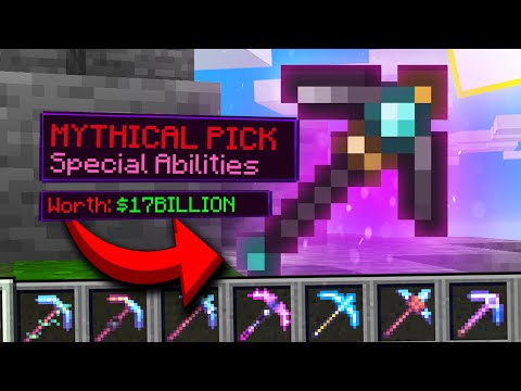 F1NN5TER - CUSTOM PICKAXES ARE INSANELY OP! | Minecraft Prisons