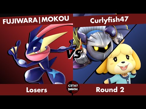 No Caps!! 64 Pools – FUJIWARA|MOKOU (Greninja) vs Curlyfish47 (Meta Knight, Isabelle)