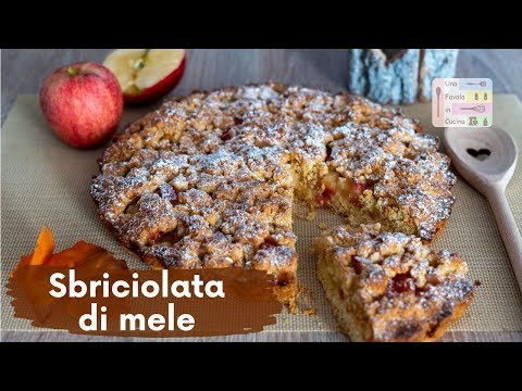 SBRICIOLATA DI MELE Ricetta facile | Una Favola in Cucina