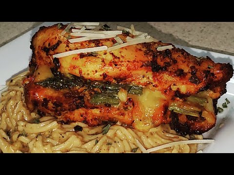 Ninja Foodi Asparagus Stuffed Chicken Breast low carb