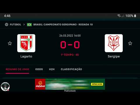 Lagarto  0 - 2 Sergipe