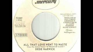 Dede Warwick - All That Love Went To Waste.wmv