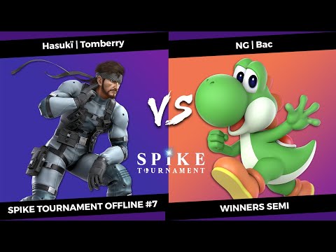 SpikeT Offline #7 Winners Semi - Hasukï | Tomberry (Snake) VS NG | Bac (Yoshi)