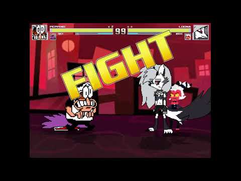 M.U.G.E.N: Peppino & Snick Vs. Loona & Moxxie