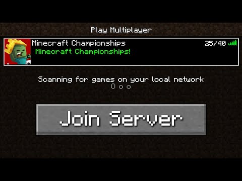 How To Join Minecraft Championship