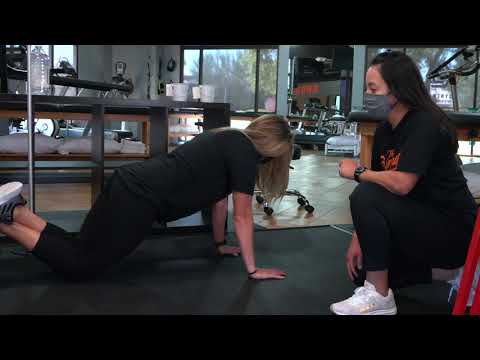 Synergy Exercise Demo - Pushup Progression