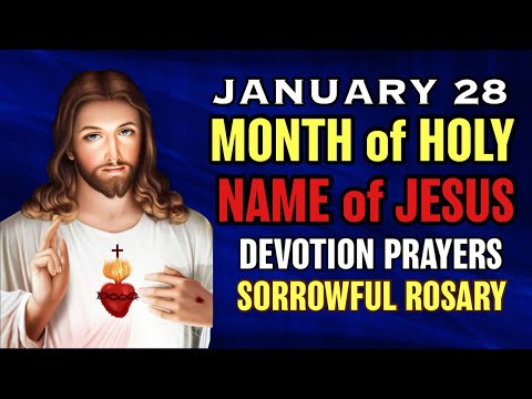 ROSARY FRIDAY, January 28, 2022,  💙 Sorrowful Mysteries 💙 Tuesdays & Fridays