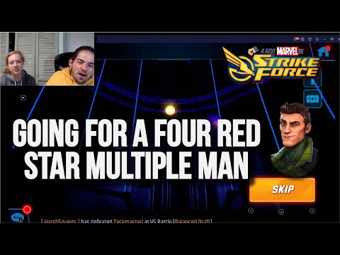 Massive Red Star Opening -Multiple Man Red Star Orb Opening I Marvel Strike Force - MSF