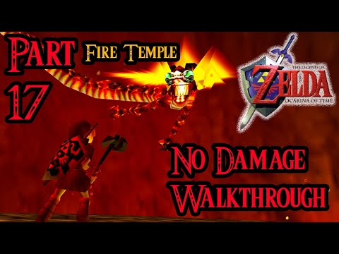 Zelda Ocarina of Time 100% Walkthrough Widescreen HD Part 17 - Fire Temple - Goron Special Crop