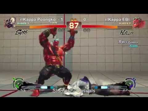 USF4 FT5 - r/Kappa Poongko vs r/Kappa Ebi - Stunfest 2015