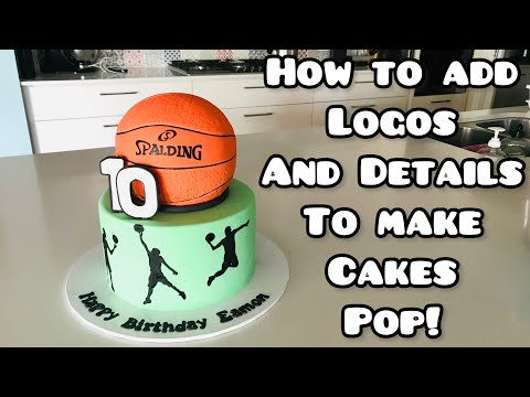 How to add perfect Brands/Logos to cakes