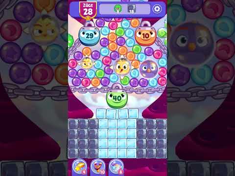 Angry Birds Dream Blast Level 63 no booster [Gameplay] optimized for smartphones [Rovio]