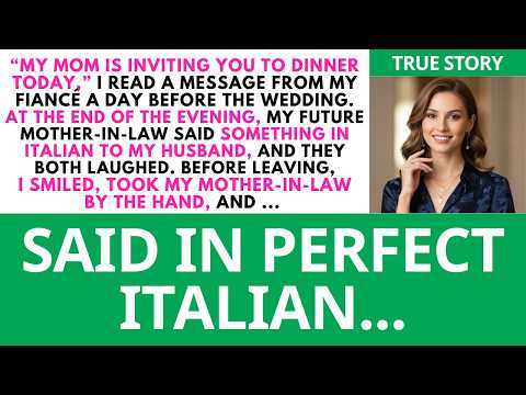 The day before our wedding, my fiancé said My mom wants you at dinner tonight ... | Sugar Revenge