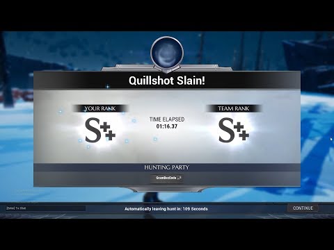 Dauntless: Quillshot Solo in 1:16:370