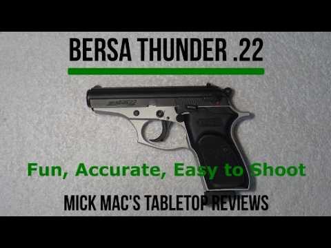 Bersa Thunder .22LR Tabletop Review - Episode #202609