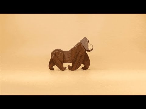 FableWood - 3 Magnetic Wooden Animals! Endless possibilities