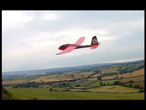 lidl-glider-pitcheron-conversion-in-1015-mph-winds-at-maes-knoll