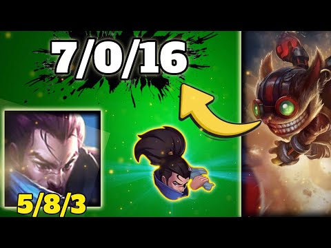 Is Ziggs ADC Viable vs Yasuo? Explosive Botlane Duel! | Highlights