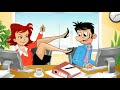 Girl Fart Office