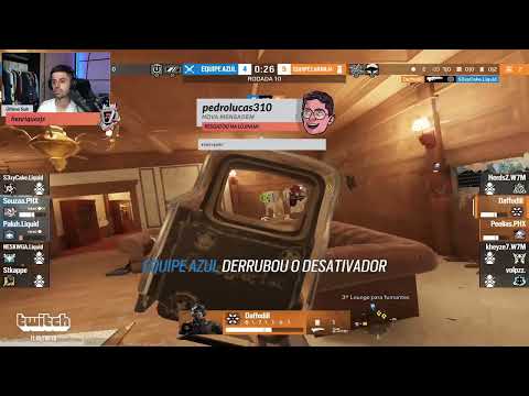 4K CONTRA O CONTRA O PALUH,SEXYCAKE E NESK, SLC, JOGOU DMS DAFFODIIL - MELHORES MOMENTOS RAINBOW SIX