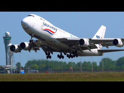30 BIG PLANES TAKE OFFS & LANDINGS | A380, B747, A330, B767, A350, B777, B787 Amsterdam Schiphol