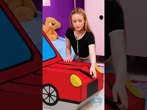 OMG 😱 So Cool DIY Cardboard Car That Turns Into A Robot 🏎️ 🤖