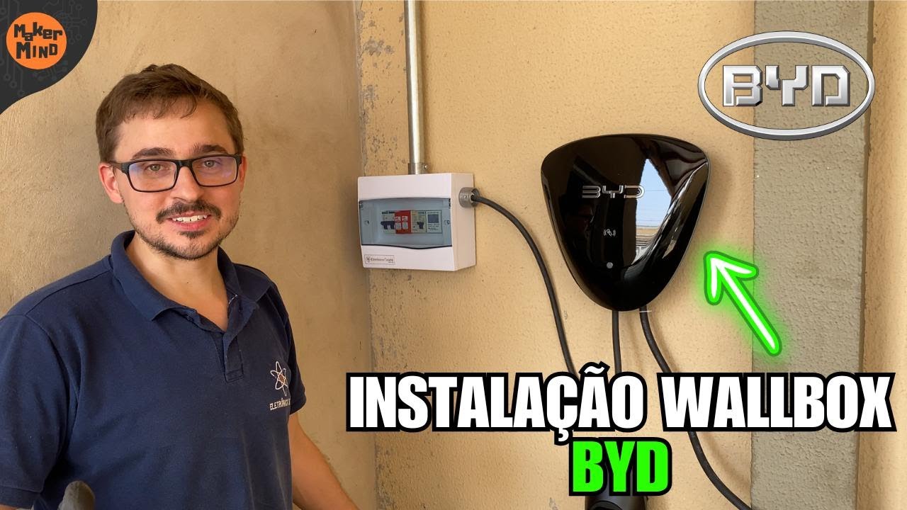 Instalação COMPLETA Wallbox  BYD!