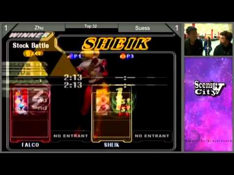Scenic City V: Melee Singles - Zhu(Falco) VS Suess(Sheik)