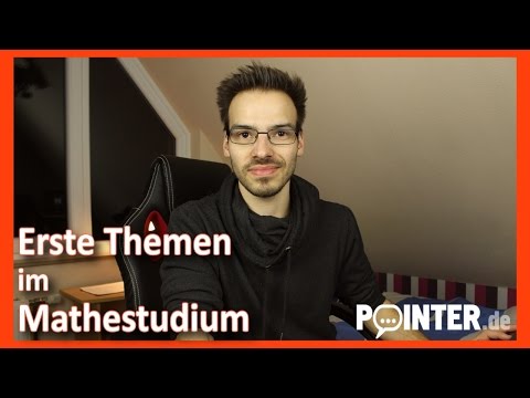 Patrick vloggt - Die ersten Inhalte des Mathestudiums