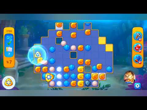 фишдом 2022  #  1796 уровень - прохождение без бустеров # Fishdom,   1796  level - no Boosters.