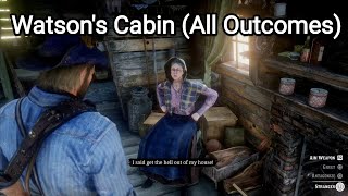 Watson&#39;s Cabin (All Secret Outcomes) - Red Dead Redemption 2