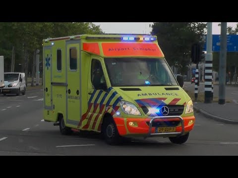 [14.08.2018] Ambulances met spoed in Amsterdam