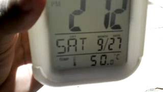 preview picture of video 'Temperatura em Guadalupe-Piauí chega a 50°C no sol... Que calor...'