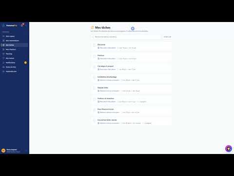 Tutoriel vidéo : L'espace salarié — Formation FacturesPro