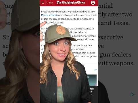 Kamala Harris Used “Lists” To Do WHAT?!? #2ndamendment #shortsvideo #shortsfeed #shorts Thumbnail