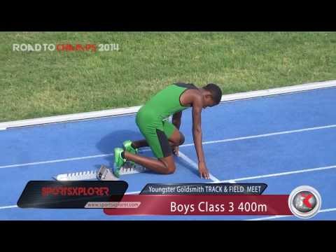 Christoper Taylor crushes field wins Boys Class 3 400m - Youngster Goldsmith - ROAD TO CHAMPS 2014