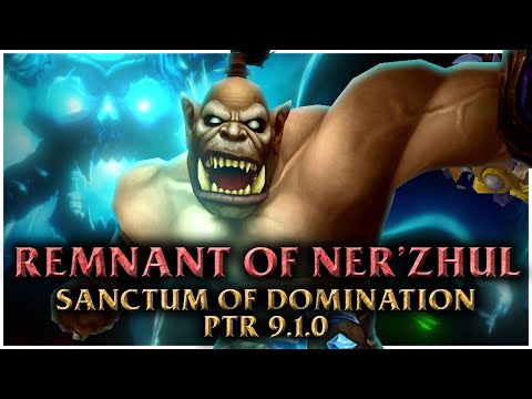 Remnant of Ner'zhul Heroic 9.1 NEW Boss - Sanctum of Domination Raid Retribution Paladin POV | PTR