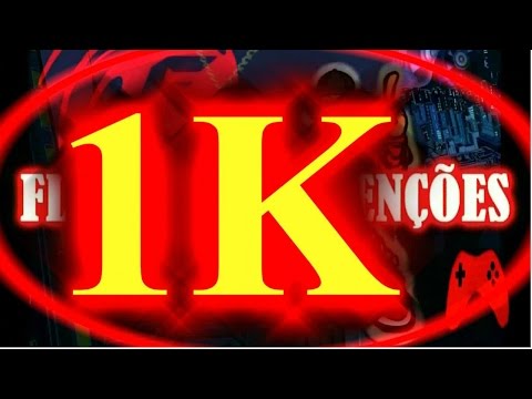 1K DE INSCRITOS , meu agradecimento a todos  vocês : OBRIGADO !!!