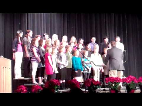 Putnam County JH Chorus Sings We All Noel